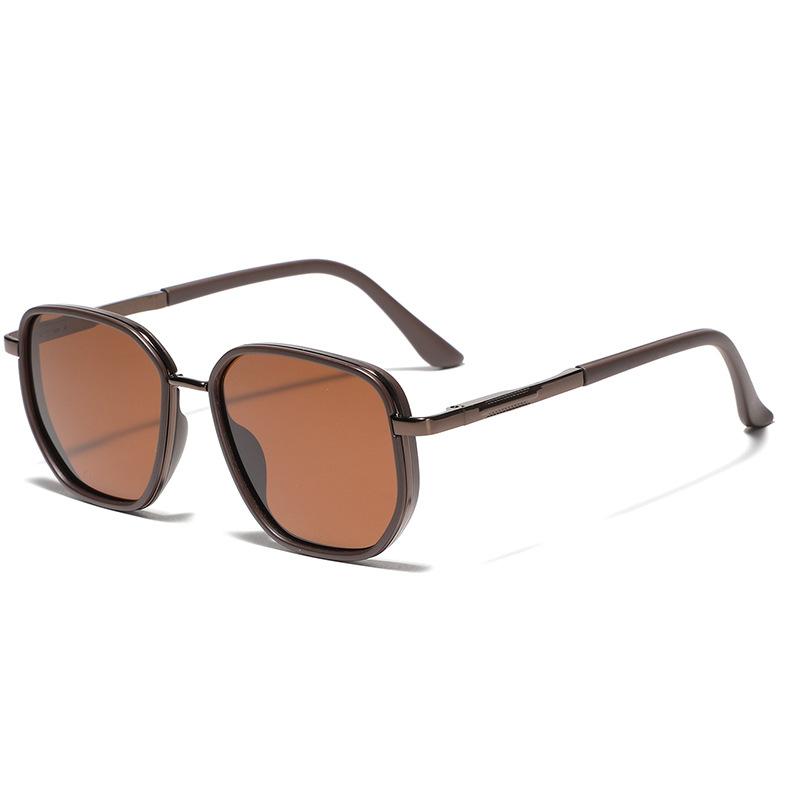 Очки квадратные многоугольные мужские солнцезащитные поляризационные очки ветровые солнцезащитные очки женские