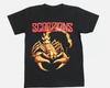 Футболка группы Scorpions Логотип Скорпиона Черный Все Размеры Унисекс Рубашка Унисекс Футболка