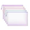 Small Zippered File A5 Set of 5 E-na.e-na Bags, Size, Pouch, File,