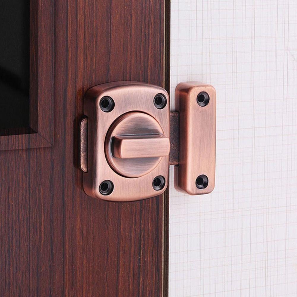 Sliding Gate Lock Door Bolt Security Protection Door Catch Buckle Anti-Theft Door Lock Hardware