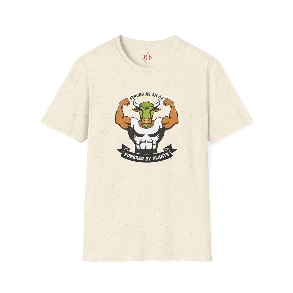 Plant-Powered Activist Tee, Vegan T-Shirt, Fitness Apparel, Workout Shirt, Gift