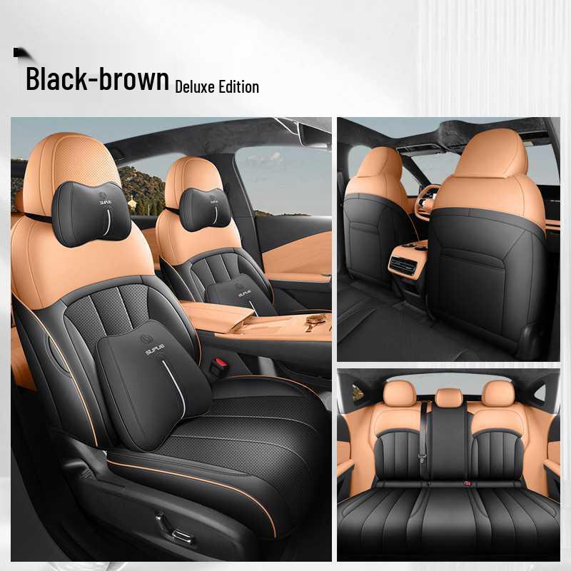 Geely Galaxy E8 25 Models Leather Car Seat Cushion - All-Season Full Surround Cover