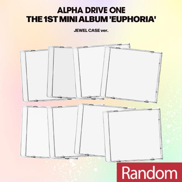 [предзаказ] ALPHA DRIVE ONE – Мини-альбом 1st EUPHORIA [версия JEWEL CASE] (Набор из 8 версий / Случайная 1 из 8)