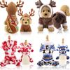 2025 Hoodies Dog Clothes Pet Cat Christmas Winter Sweatshirt Chihuahua Dog Coat Clothing Winter Pet Puppy Clothes Vest Jacket
