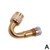 1/3pcs Tyre Gas Nozzles Copper 45 90 135 Degree Angle Valve Extension Adaptor Tire Stem Extender For Motorcycle Car M3D0