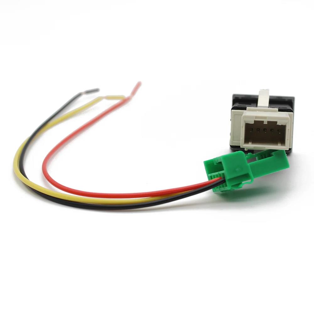 For VW Polo 2014-2018 Car Red LED Light Garage Switch Button Power on Off Switch with Wire