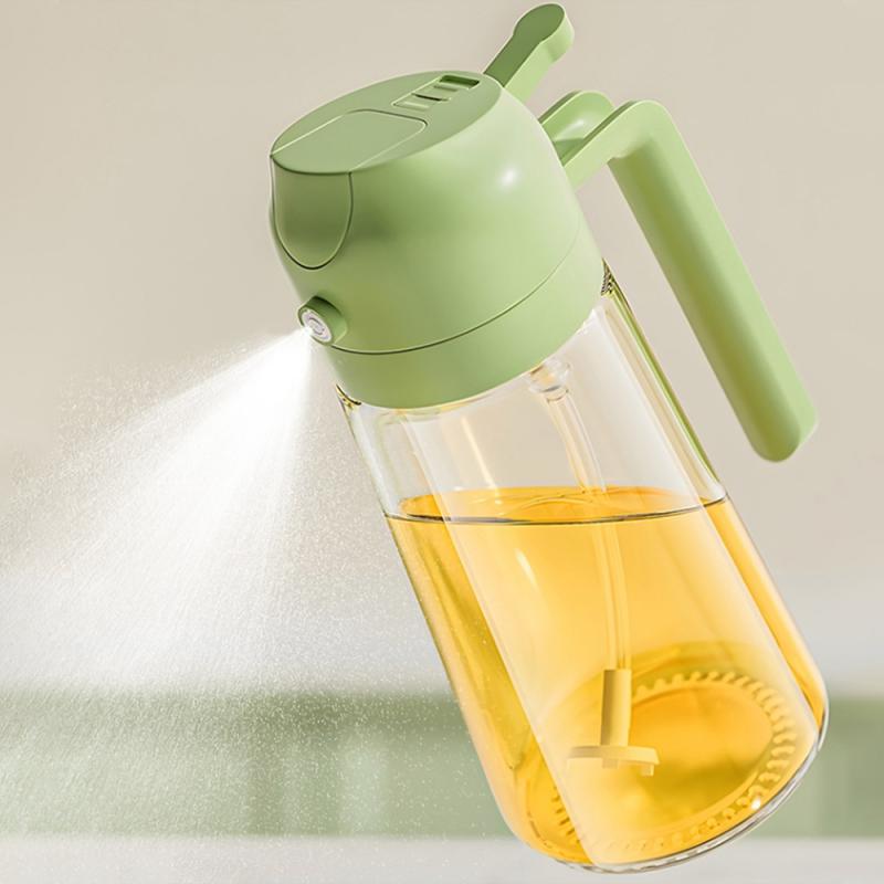 Новый 470 мл стеклянный распылитель масла бутылка распылитель масла диспенсер для хранения соуса для кухни приготовления барбекю жарки кухонный инструмент