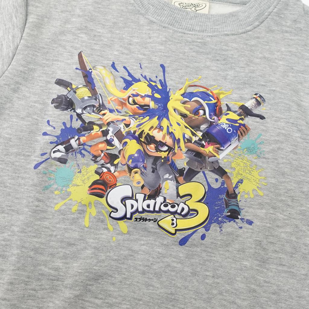 Sweatshirt Splatoon3 Splatoon3 3D Ink Battle Print Long Sleeve [Fineplus]