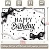 Party Backdrop Black White Flat Stylish Various Occasions Such Weddings Parties Photo Booth Decor Wedding Decor