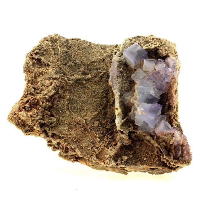 Pierres et Minéraux. Fluorite. 354.5 ct. Mont-Roc, Tarn, France..