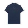 Polo Logo Slim Fit Short Sleeve Polo Shirt Men Tops Blue 710536856-265