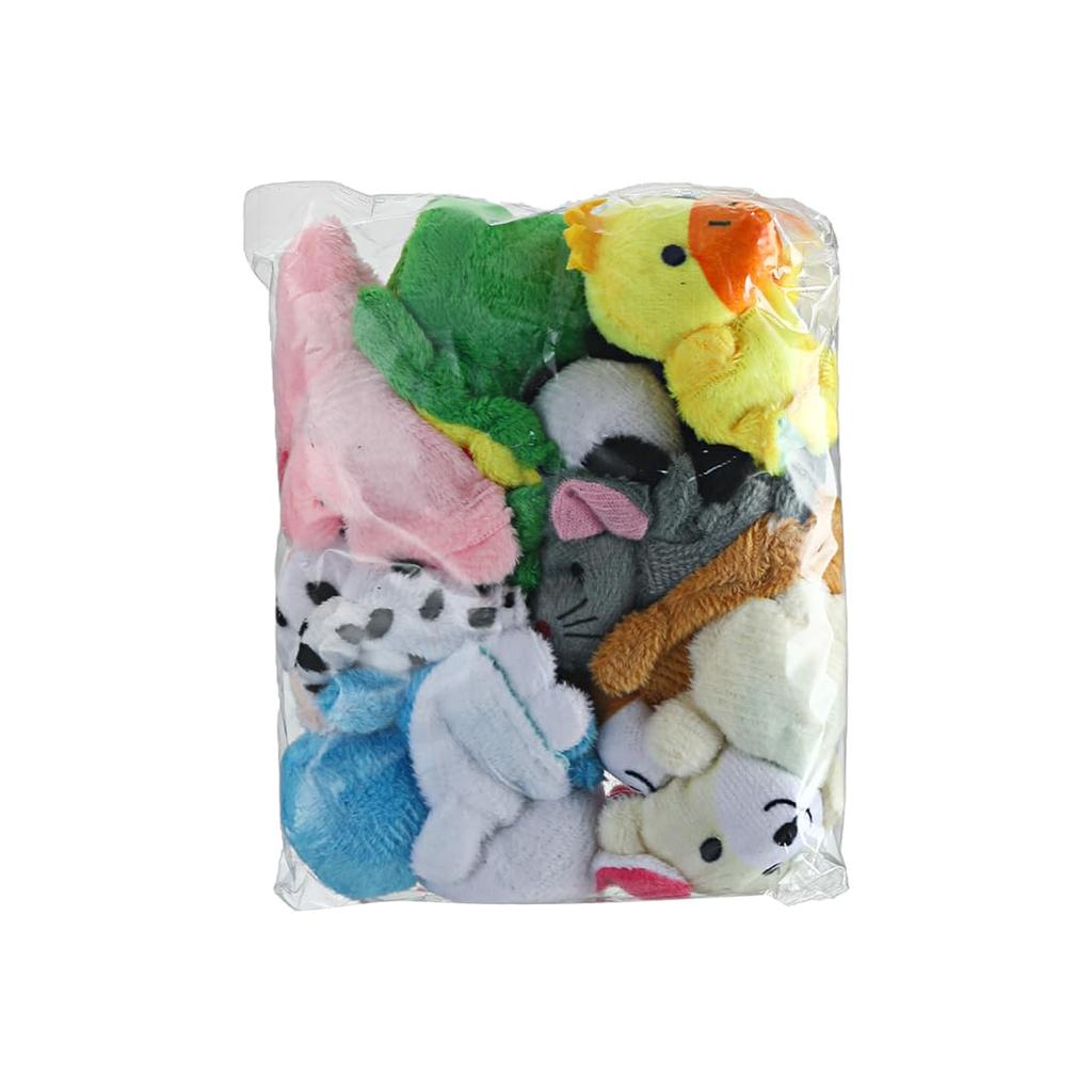 Набор кукол-животных Zepden, Пальчиковые куклы, Пальчиковые куклы-животные, Развивающие пальчиковые куклы, Тканевые пальчиковые куклы, Развивает воображение, Детский праздник