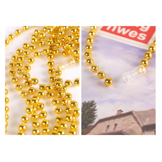 10Pcs Bead Chain Hanging Ornament with Connecting Buckle DIY Jewelry Making Supplies for Holiday Carnival Decoration
