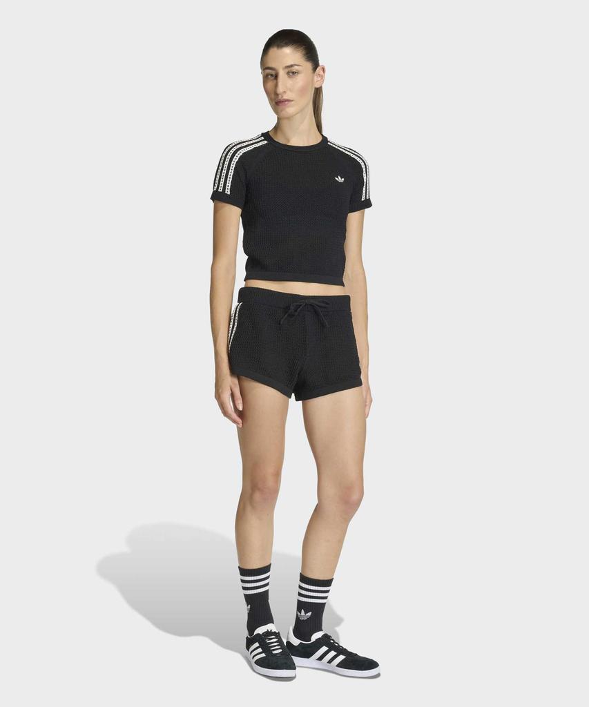 adidas Вязаный крючком топ Cali - Черный / Kc6481