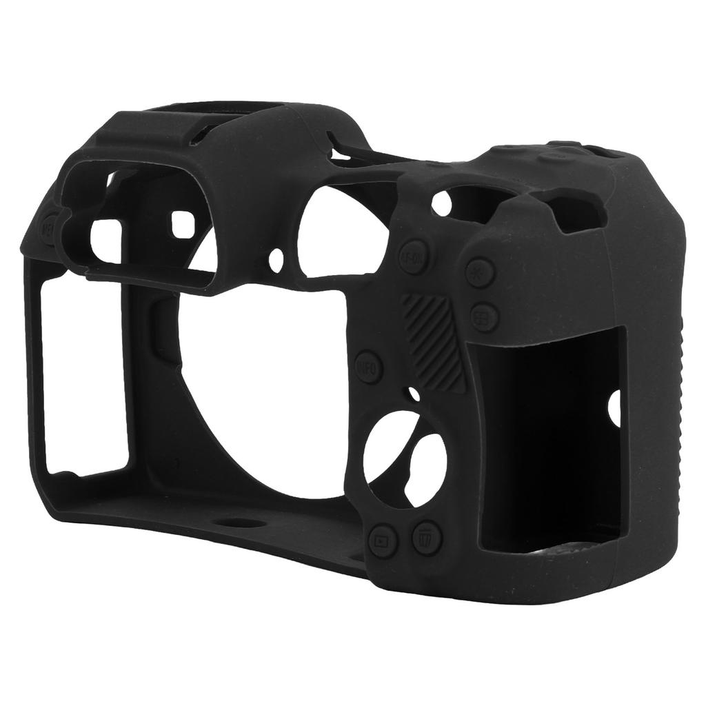 Soft Silicone Camera Case Anti Slip Silicone Protectiive Cover for R7 Digital Camera Black
