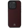 Mercedes Mehmp16X23Rbarr Iphone16 Pro Max 6.9 Czerwony/Red Hardcase Textured And Plain Leather Magsafe