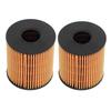 2Pcs Oil Filter 1109CK Engine Protection High Efficiency Long Lasting with Rubber Ring Replacement for Citroen Sega