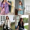 Chic Girl Korean High-quality Short-sleeve Suit Jacket Soft And Exquisite Fabric