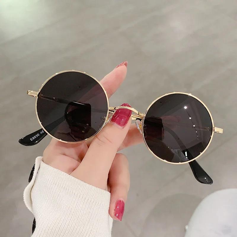 Classic Small Round Sunglasses Polarized For Men Women Retro Vintage Circle Hippie Sun Glasses Uv400