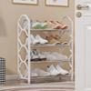 4-слойная полка для обуви Simple Style Shoes Organizeroe Rack Accessories Shoe Cabinet Door
