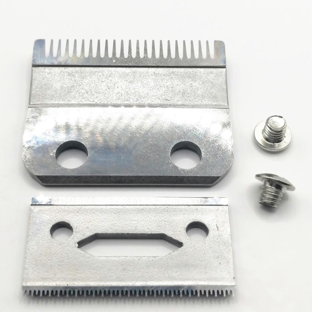 Лезвие машинки для стрижки Stagger-Tooth с 2 отверстиями # 2161 Для моделей Wahl Машинка для стрижки Super Taper, 5-звездочная беспроводная волшебная клипса