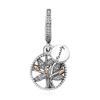 PAndora 791728cz Family Heritage Tree Combination Pendant And Dangle Charm
