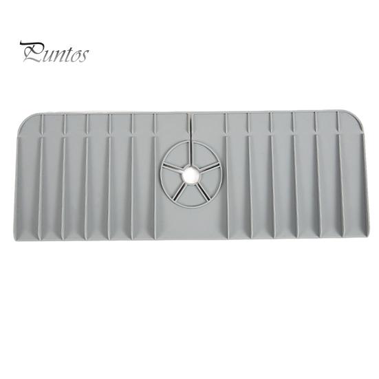 Многофункциональный силиконовый кухонный сливной коврик, брызгозащищенный сливной коврик для крана, противоскользящий складной защитный коврик для раковины