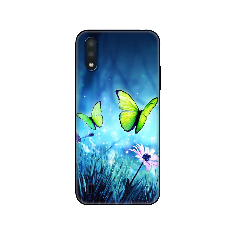 Чехол для Samsung A01, мягкие силиконовые чехлы для задней панели, чехлы для телефонов Samsung Galaxy A01 GalaxyA01 A 01 A015, чехол 5,7 дюйма, черный чехол из ТПУ