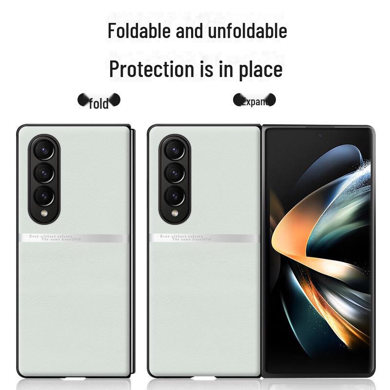 Защитный чехол из жидкой кожи Samsung ZFold4: Защита от падения и обрастания