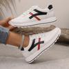 Autumn Women's Casual Walking Shoes New Lace Up Flat Shoes for Women Sneakers Outdoor Fashion Light Running Shoes Women's Tenis