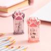Точилка для карандашей в форме кошачьей лапки Kawaii Канцелярские товары Подарочные милые принадлежности Канцелярские товары