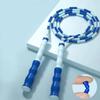 Скакалка Yousheng Beaded Jumping Rope Эргономичная удобная ручка Регулируемая гибкость Упражнение Физическое тестирование ПВХ Тренировочная скакалка для спорта