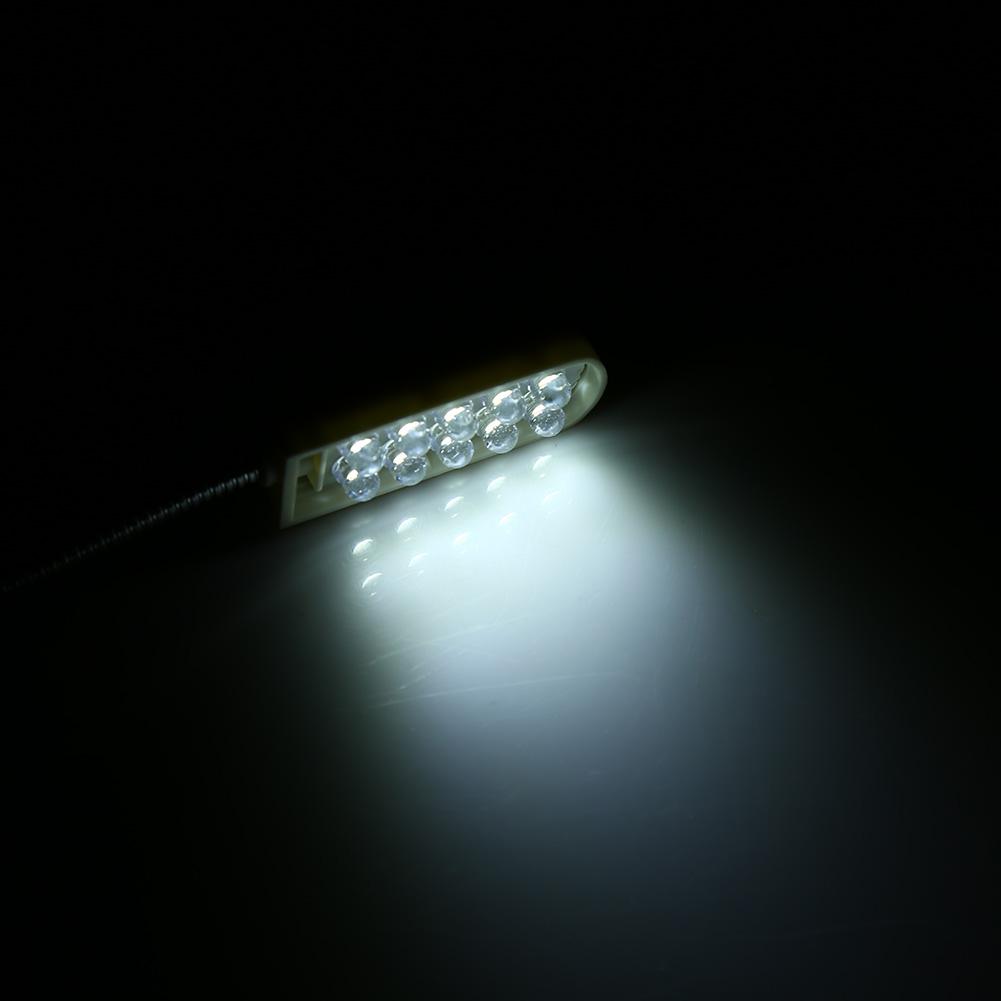 Светильник для швейной машины с гибким креплением и магнитным основанием (10 светодиодов)