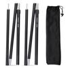 FOREST HOME Pole Sub Pole Изготовлен из алюминиевого сплава 7075, плавно регулируемый, тонко регулируемый, раздвижного типа, телескопический, легкий, для кемпинга на открытом воздухе