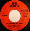 7inch Record TONY BENNETT - I'm Losing My Mind / More And More 45411 Columbia 1971 US Pop Used