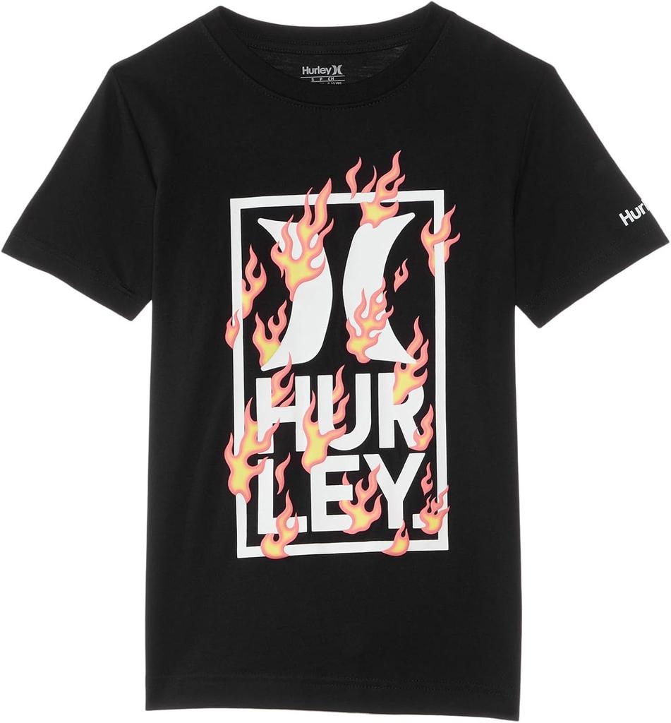 Hurley Boys' Heatwave Graphic T-Shirt Big Kid)