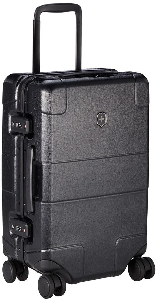 Victorinox Frequent Flyer Durable Aluminum Frame and Tough Polycarbonate with Hard Business Business International TSA Dual Black Lexicon-Frame
