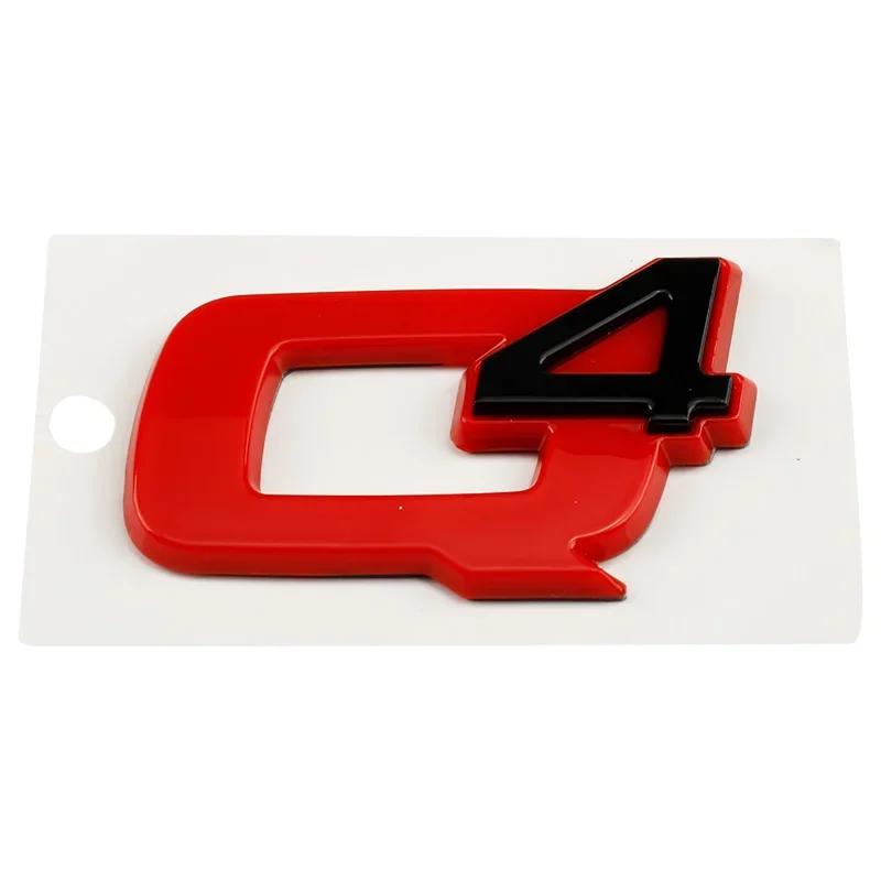QSGJL1 ABS for Alfa Romeo STELVIO VELOCE GIULIA Q4 Q2  Ti Logo 2025 Car Body Sticker Letters Badge Styling Auto Side Emblem Accessories