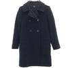 90s Made In Ukraine Wool Coat 38 Black Women Used