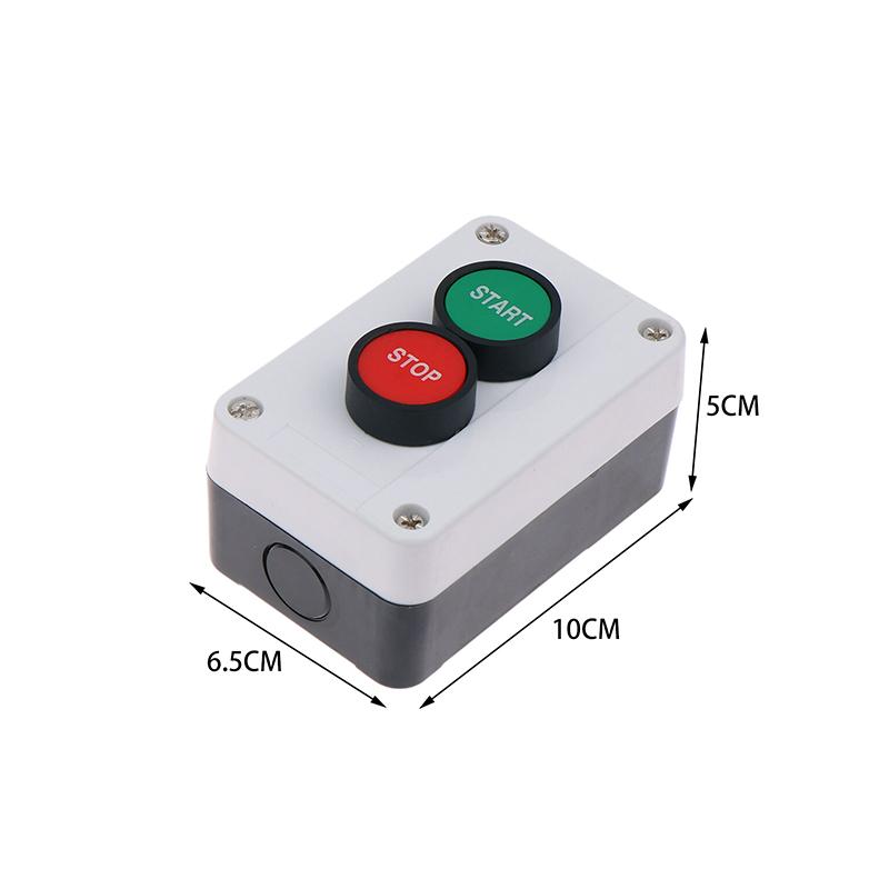 1 Piece Emergency Stop Industrial Control Button Box With Arrow Symbol Cnc Start Stop Self Sealing Waterproof Button Switch