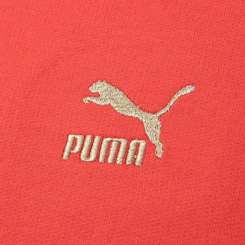 Puma Cny Год Дракона Серия Буквенная Вышивка Повседневная Толстовка Унисекс Толстовки Красные 625833-11