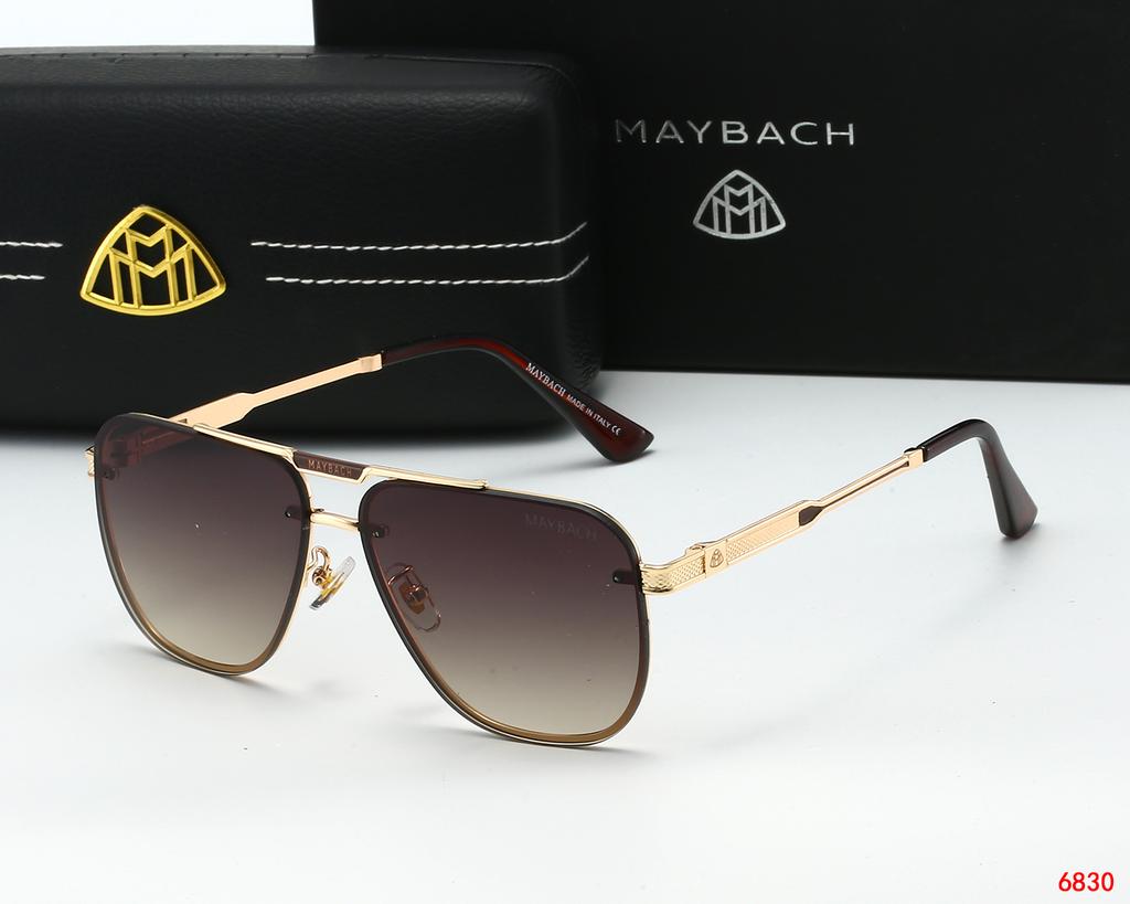 Солнцезащитные очки MAYBACH Люксовый бренд Защита UV400 Для мужчин и женщин Классические Солнечные Очки Высококачественные Очки Пилотские Очки
