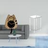Настольный часы-кошка для кухни, офиса, подарок на новоселье с прозрачным акриловым столом, минималистичный дом
