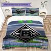 Borussia Pattern Bedding uilt Set uilt Cover Pillowcase Home Decoration Birthday Gift (1 * duvet cover + 2 * pillowcase  without core)19