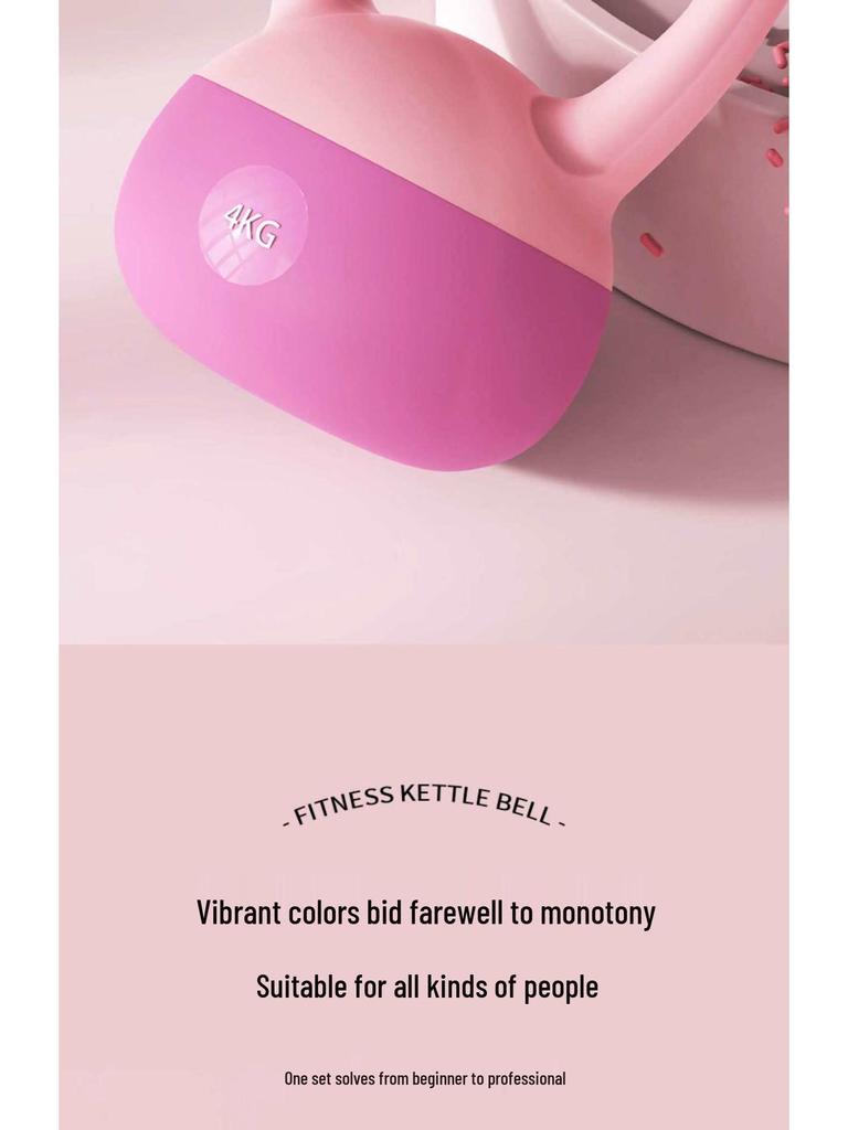 Women's & Men's Soft Kettlebell for Fitness, Squat, Glute, and Strength Training at Home