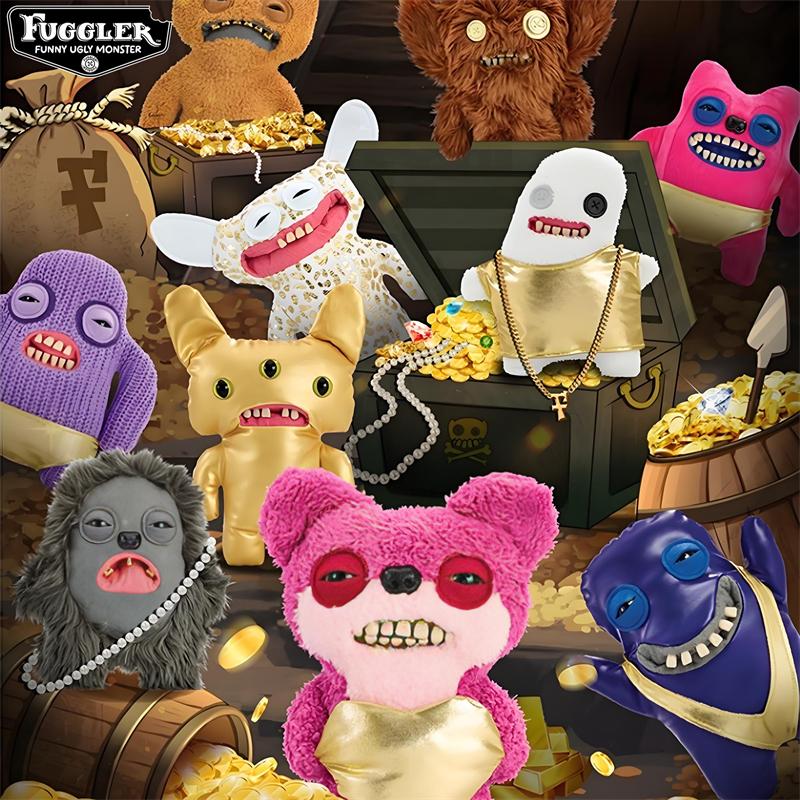 Оригинальные Плюшевые Игрушки Монстры Fuggler с Кривыми Зубами Смешные Фугглеры Широкоглазые Монстры Сумасшедшие Кролики Хм Набитые Плюшевые Куклы Подарки