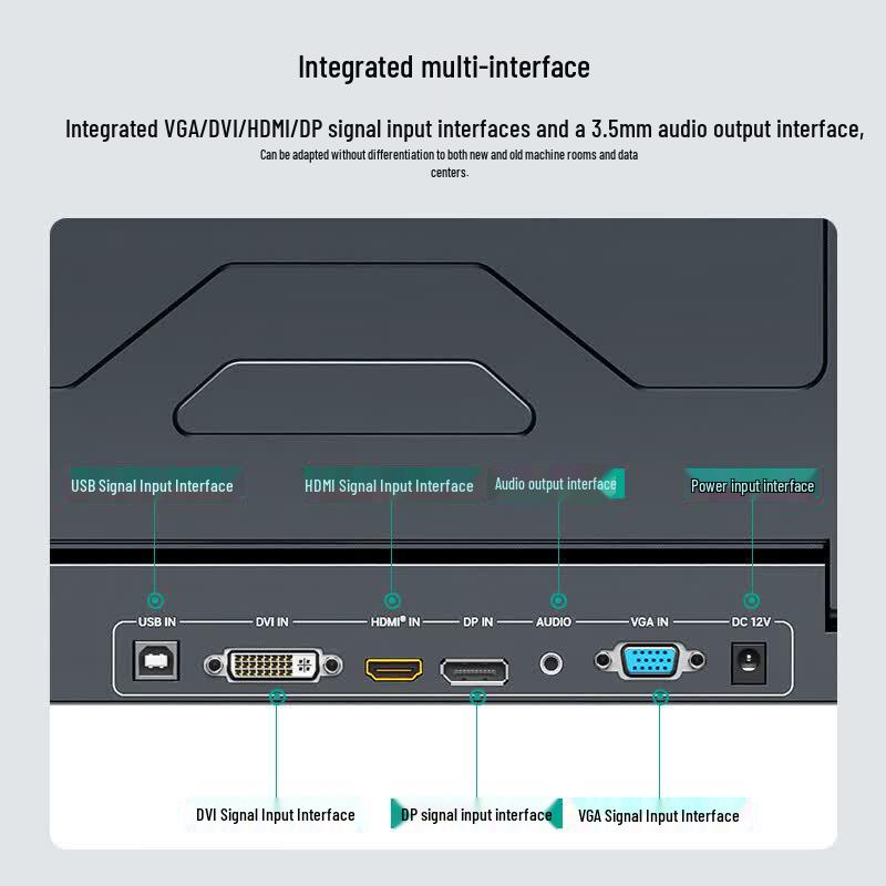 MT-viki MT-1561UL 15,6-дюймовая 4K портативная KVM-консоль