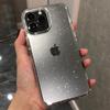 Прозрачный блестящий силиконовый чехол для iPhone 16 Pro Max, 16E и 15, мягкий защитный чехол в комплекте.