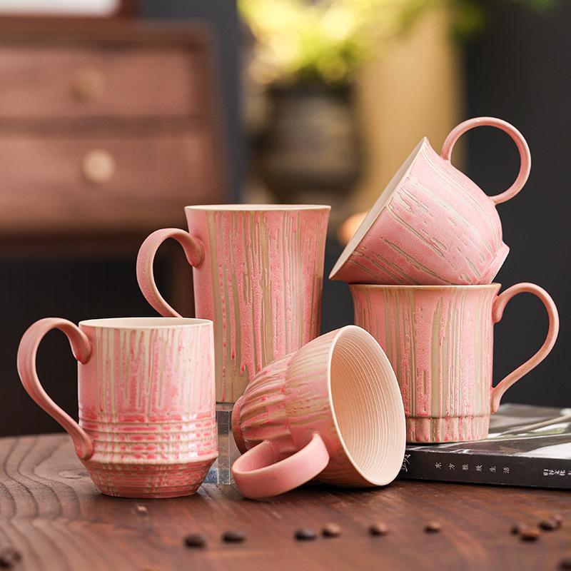 Ceramic Coffee Cup American Latte Latte Cup Light Luxury High Value Mug