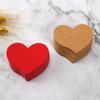 100 шт. подвесных бумажных бирок в форме сердца из крафт-бумаги, бирки в форме сердца, украшение для вечеринки ко Дню святого Валентина